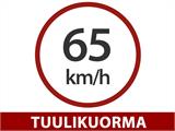 Pyöräkatos 1,8x2,03x1,93m, 3,65m², Antrasiitti