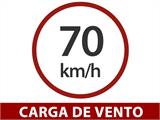 Estufa de parede, Policarbonato, 3,05m², Palram/Canopia, 1,25x2,44x2,25m, Prateado