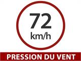 Extension pour la serre en polycarbonate, TITAN Arch 280, 6m², 3x2m, Argent Extension pour la serre en polycarbonate, TITAN Arch 280, 6m², 3x2m, Argent