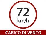 Espansione per Serra in Policarbonato, TITAN Classic 480, 4,7m², 2,35x2m, Argento