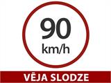 Noliktavas telts, noliktavas angārs 10x15x5,54m, PVC, Zaļš