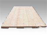 Podłoga drewniana do namiotu imprezowego, 150x50x2,2 cm, Sosna, 18 m²