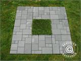 Decking tiles Click-Floor, Artificial Turf, 30x30 cm, 9 pcs/box ONLY 1 SET LEFT