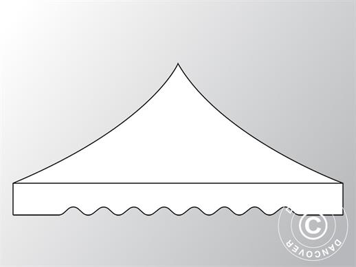 Copertura del tetto "Wave" per il Gazebo pieghevole FleXtents 3x3m, Bianco