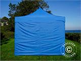 Tente pliante FleXtents Xtreme 50 3x3m Bleu, avec 4 cotés