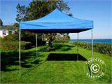 Faltzelt FleXtents Xtreme 50 3x3m Blau, mit 4 Seitenwänden