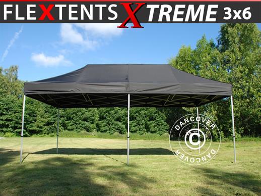 Tente Pliante FleXtents Xtreme 50 3x6m Noir