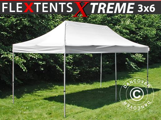 Tente pliante FleXtents Xtreme 50 3x6m Blanc