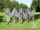 Carpa plegable FleXtents PRO 3x6m Gris