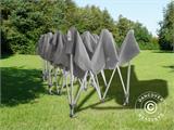 Pop up gazebo FleXtents PRO 3x6 m Grey