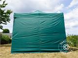 Pop up gazebo FleXtents Xtreme 50 3x3 m Green, incl. 4 sidewalls