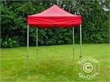 Tente pliante FleXtents PRO 2x2m Rouge