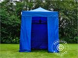 Pop up gazebo FleXtents PRO 2x2 m Blue, incl. 4 sidewalls Pop up gazebo FleXtents PRO 2x2 m Blue, incl. 4 sidewalls