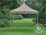 Vouwtent/Easy up tent FleXtents PRO 3x3m Camouflage/Militair