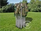 Vouwtent/Easy up tent FleXtents PRO 4x6m Camouflage/Militair