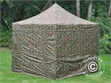 Pop up gazebo FleXtents PRO 3x3 m Camouflage/Military, incl. 4 sidewalls Pop up gazebo FleXtents PRO 3x3 m Camouflage/Military, incl. 4 sidewalls
