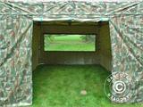 Pop up gazebo FleXtents PRO 3x3 m Camouflage/Military, incl. 4 sidewalls