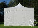 Tente Pliante FleXtents Xtreme 50 Heavy Duty 4x8m Blanc, avec 6 cotés