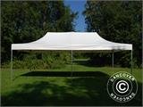 Prekybinė palapinė FleXtents Xtreme 50 Heavy Duty 4x8m Balta, įsk 6 šonines sienas