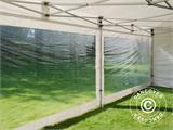 Tente Pliante FleXtents Xtreme 50 Heavy Duty 4x8m Blanc, avec 6 cotés