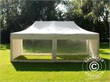 Tente Pliante FleXtents Xtreme 50 Heavy Duty 4x8m Blanc, avec 6 cotés