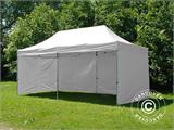 Tente Pliante FleXtents PRO 3x6m Blanc, avec 6 cotés