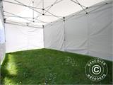 Faltzelt FleXtents PRO 3x6m Weiß, mit 6 Seitenwänden