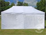 Pop up gazebo FleXtents PRO 3x6 m White, incl. 6 sidewalls