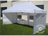 Snabbtält FleXtents PRO 3x6m Vit, inkl. 6 sidor