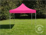 Pop up gazebo FleXtents PRO 3x3 m Pink Pop up gazebo FleXtents PRO 3x3 m Pink