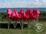 Pop up gazebo FleXtents PRO 3x6 m Pink