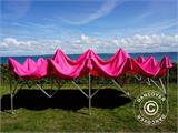 Pop up gazebo FleXtents PRO 3x6 m Pink