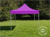 Vouwtent/Easy up tent FleXtents Xtreme 50 3x3m Paars
