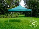 Tenda Dobrável FleXtents PRO 4x4m Verde, incl. 4 paredes laterais