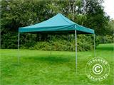 Gazebo pieghevole FleXtents PRO 4x4m Verde, inclusi 4 fianchi Gazebo pieghevole FleXtents PRO 4x4m Verde, inclusi 4 fianchi