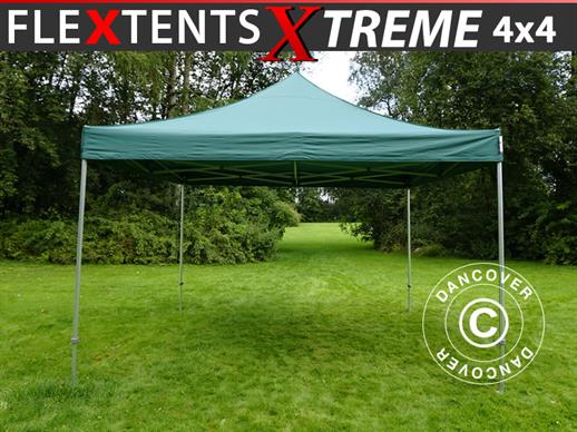 Faltzelt FleXtents Xtreme 50 4x4m Grün