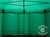 Tente pliante FleXtents Xtreme 50 4x4m Vert, avec 4 cotés