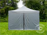 Pop up gazebo FleXtents Xtreme 50 4x4 m Grey, incl. 4 sidewalls Pop up gazebo FleXtents Xtreme 50 4x4 m Grey, incl. 4 sidewalls