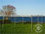 Telaio in alluminio per gazebo pieghevole FleXtents Xtreme 50 4x8m, 6 gambe, 50mm