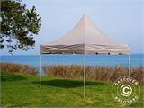 Prekybinė palapinė FleXtents PRO Peak Pagoda 3x3m Latte