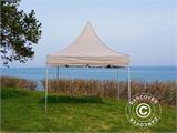 Gazebo pieghevole FleXtents PRO Peak Pagoda 3x3m Latte