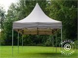 Tenda Dobrável FleXtents PRO Peak Pagoda 3x6m Latte