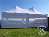 Pop up gazebo FleXtents PRO Peak Pagoda 4x8 m White, incl. 6 sidewalls Pop up gazebo FleXtents PRO Peak Pagoda 4x8 m White, incl. 6 sidewalls