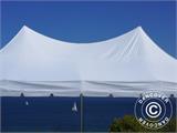 Vouwtent/Easy up tent FleXtents PRO Peak Pagoda 4x8m Wit, Incl. 6 zijwanden