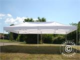 Tente Pliante FleXtents PRO 4x8m Blanc, avec 6 cotés