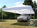 Prekybinė palapinė FleXtents PRO 4x8m Balta, įsk. 6 šonines sienas