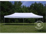 Gazebo pieghevole FleXtents PRO 4x8m Bianco, inclusi 6 fianchi