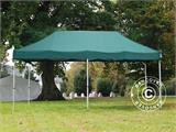 Gazebo pieghevole FleXtents Xtreme 50 4x8m Verde, inclusi 6 fianchi