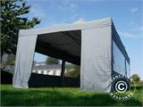 Tente pliante FleXtents PRO 4x8m Gris, avec 6 cotés Tente pliante FleXtents PRO 4x8m Gris, avec 6 cotés