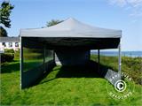 Prekybinė palapinė FleXtents Xtreme 50 4x8m Pilka, įsk. 6 šonines sienas